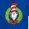 Men's The Cat in the Hat Cat Wreath Short Sleeve Graphic T-Shirt - Royal Blue - LG Big and Tall - 2 of 4