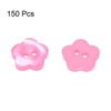 Unique Bargains Resin 2-Hole Craft Replacement Flower Sewing Buttons 150 Pcs - 3 of 4