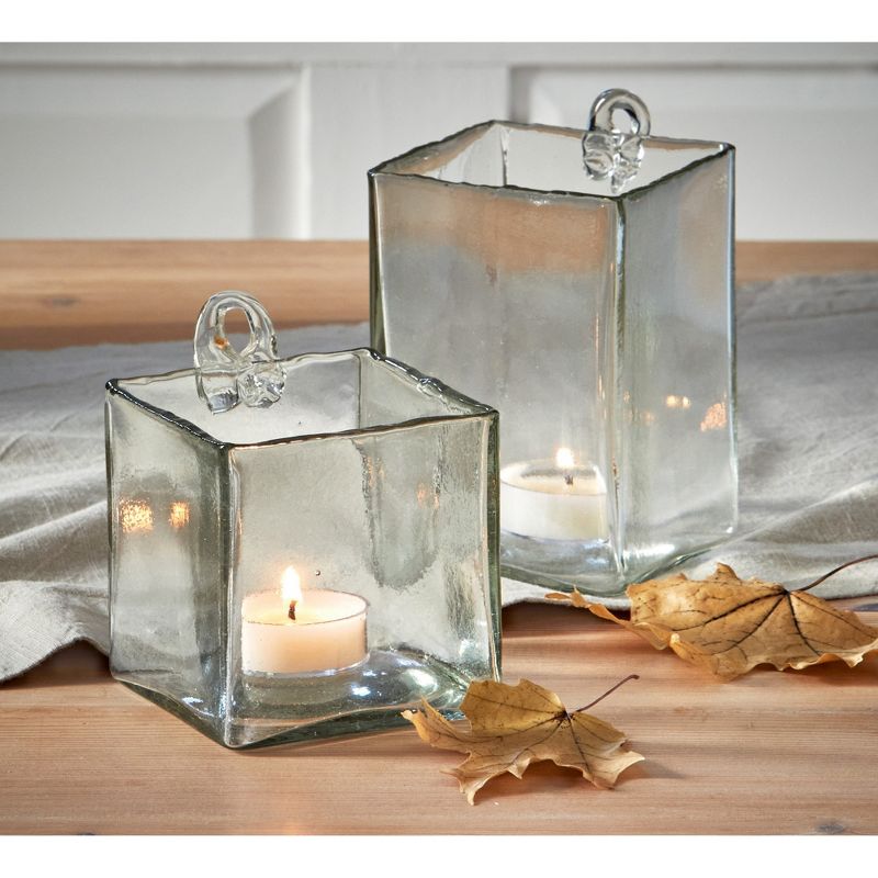 tag Clarity Clear Rectangle Glass Votive Candleholder Tall, 3.5 x 3.5 x 5.0 in., 2 of 4