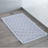 Moda at Home 28.5"x16" Burk PVC Bathtub Mat - 2 of 2