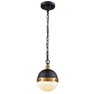 Elk Home Harmelin 1 - Light Pendant in  Matte Black