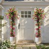 Bougainvillea Artificial Tree, Fake Bougainvillea Trees with Realistic Flowers and Leaves,Tall Fake Floor Plant in Pot for Indoor Outdoor Decor - 2 of 4