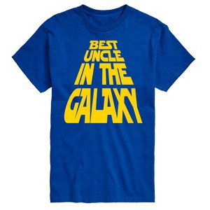 Men's - Instant Message - Best Uncle in the Galaxy Short Sleeve Graphic T-Shirt - 1 of 4