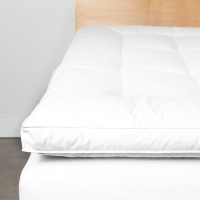 Twin White Down Featherbed Mattress Topper