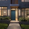 Rennnsan Mevril 39"W Hardwired Linear Modern LED Dimmable Outdoor Wall Sconce in Black - 2 of 4