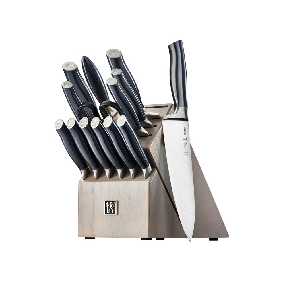 Photos - Kitchen Knife Zwilling Henckels Forged Graphite 15pc Knife Block Set 