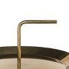 Apollo Round Brass Top Side Table - FOX5523A - White/Brass - Safavieh Couture - 3 of 4