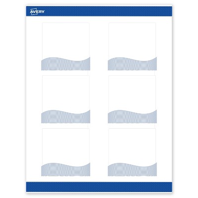 Avery Square Labels, Colorful Design, 3" x 3", 60 Total