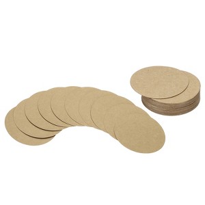 Unique Bargains DIY Craft Projects Classroom Thick Circle Card Stock 36 Pcs - 1 of 4
