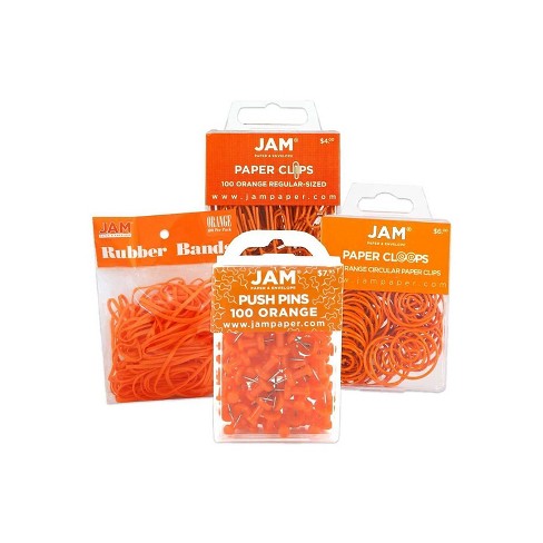 JAM Paper Jam Paper Colored Rubber Bands, Size 33, Green Rubberbands,  100/Pack in the Clips & Fasteners department at