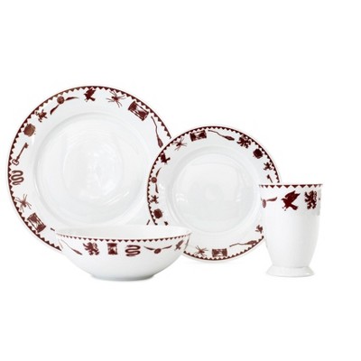4 piece dinner set