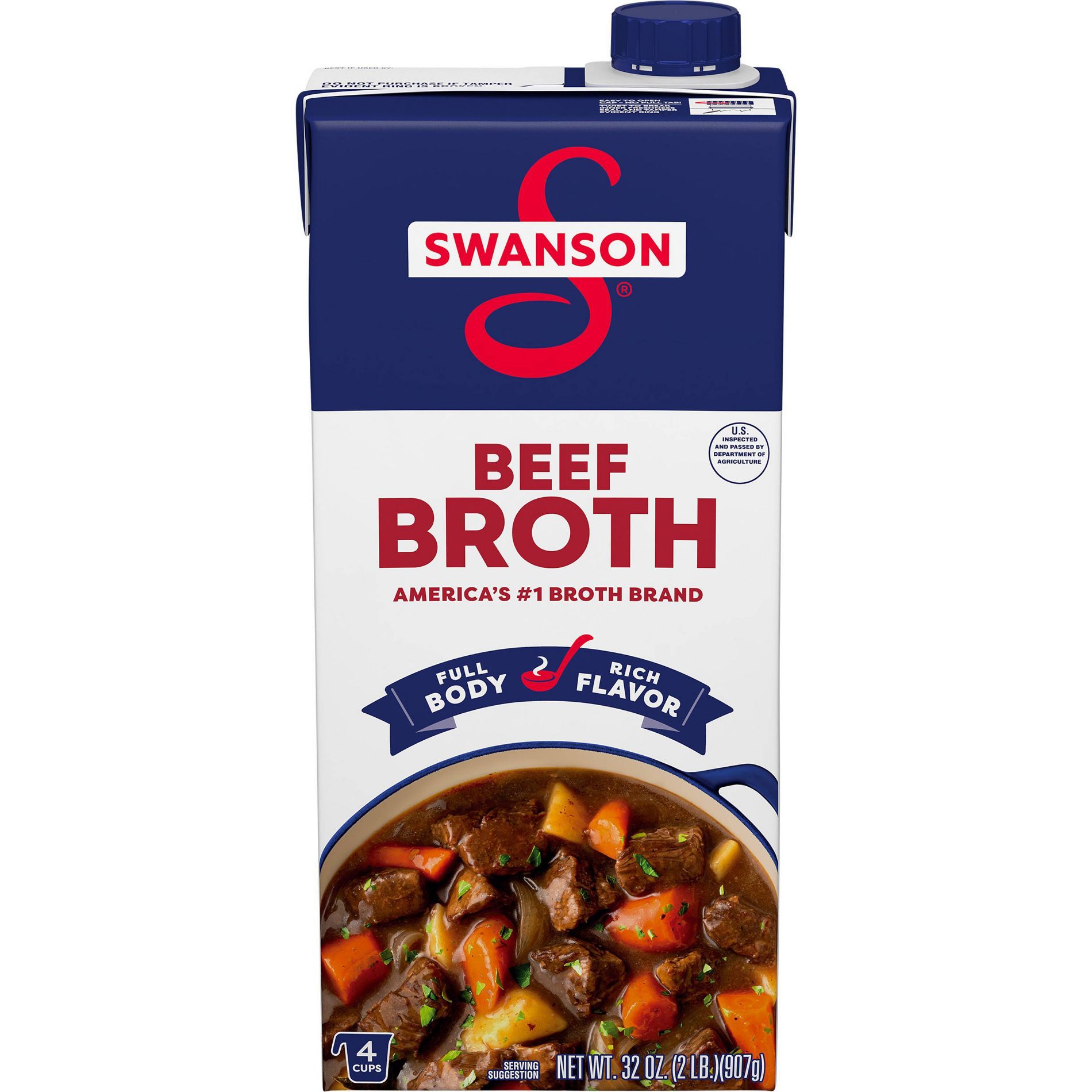 Swanson 100% Natural Gluten Free Beef Broth