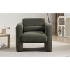PAGED Modern Accent Chair Soft Padded Armchair Comfy Reading Chair with Back and Pillow for Living Room, Reading Room - 2 of 4