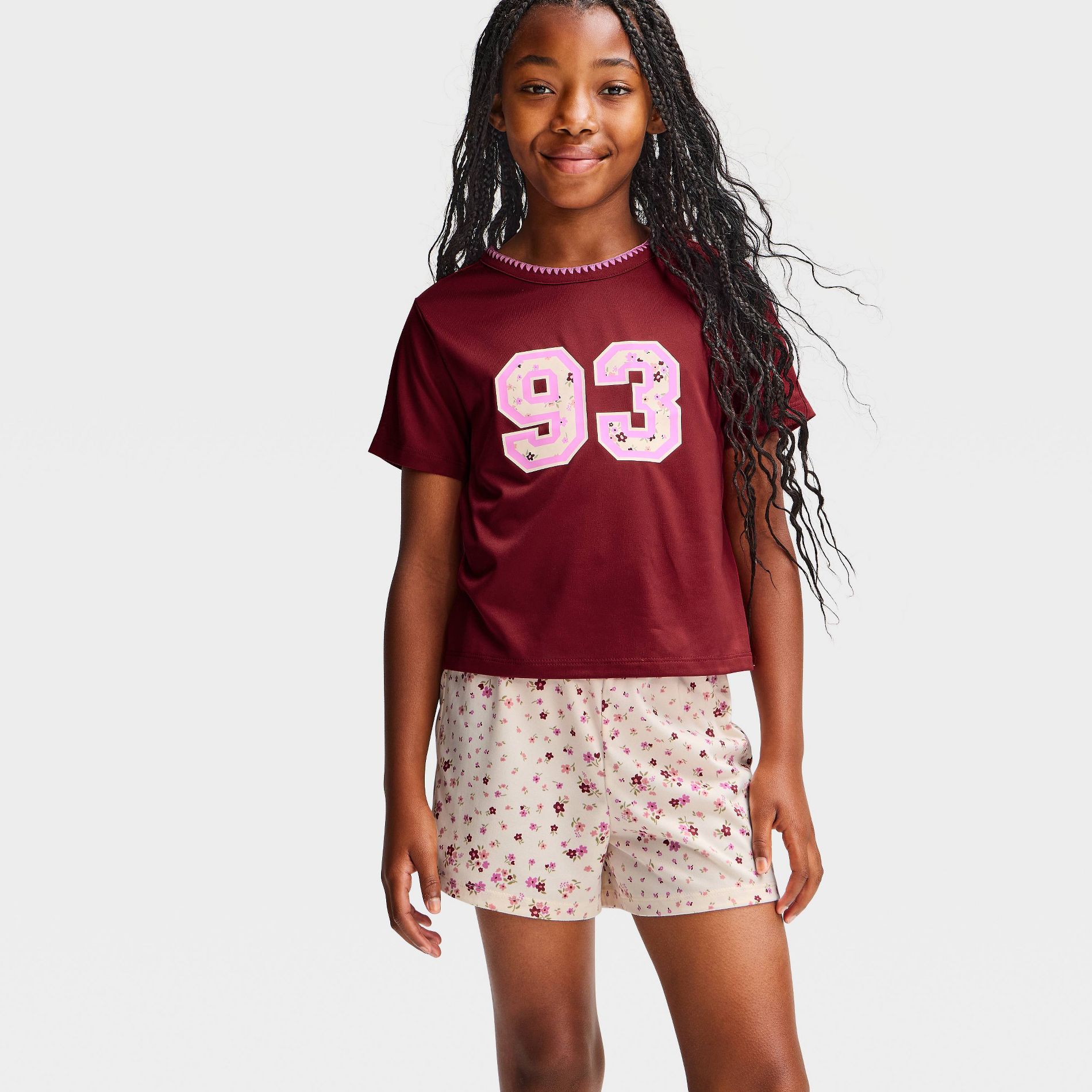 Girls' 2pc T-Shirt and Shorts Pajama Set - Cat & Jack™