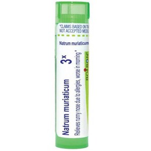 Natrum Muriaticum 3X by Boiron Homeopathic Single Medicine For Allergy  -  80 Pellet - 1 of 4