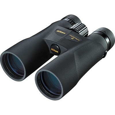 Nikon12x50 PROSTAFF 5 Binoculars | Turn and Slide Multi-Click Rubber Eyecups for Comfortable Viewing | Waterproof, Fog-Proof, and Lightweight