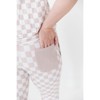 Checkered Women's Pajamas | Two Piece Set | Charlie Lou Baby - 4 of 4
