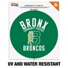 Bronx Community College Broncos Logo Automotive Car Window Locker Circle Bumper Sticker - 2 of 4