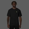 Dalix Robot (Glow in the Dark) Embroidered Relaxed Heavy Soft Cotton T Shirt Mens - 2 of 4