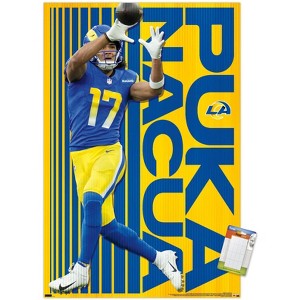 Trends International NFL Los Angeles Rams - Puka Nacua 24 Unframed Wall Poster Prints - 1 of 4
