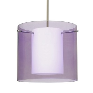 Besa Lighting Pahu 12 1 - Light Pendant in  Satin Nickel - 1 of 1