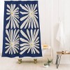 Alisa Galitsyna Lazy Daisies 1 Shower Curtain Blue - Deny Designs: Polyester Microfiber, Machine Washable, Ring Top - 2 of 3
