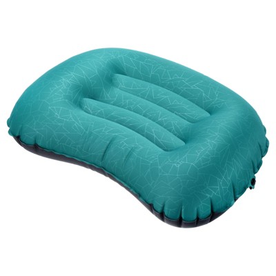 Unique Bargains Neck Support for Backpacking Hiking Travel Inflatable Camping Pillow 17" x 13"