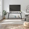 KTMBDW 70.9 inch Extra Long Console Table with 2 Power Outlets & USB Ports, Sofa Table Behind Couch for Living Room - 3 of 4
