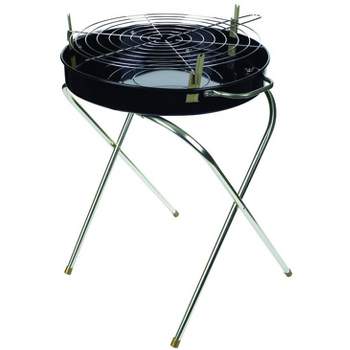 Marsh Allen 18 in. Fold-A-Matic Charcoal Grill Black