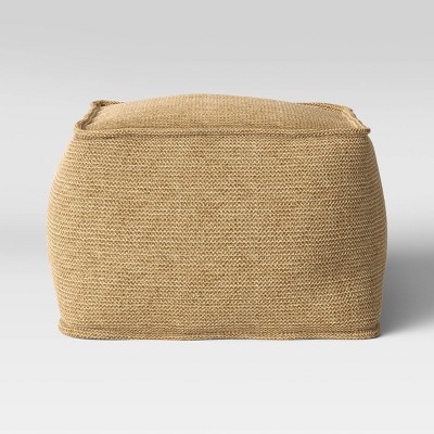 Target deals jute pouf