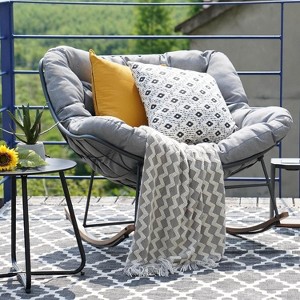 MyDepot Outdoor Rocking Chair - 1 of 4