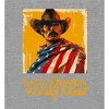 "Wanted" Cowboy With American Flag Men's Sleep Pajama Pants - 2 of 2