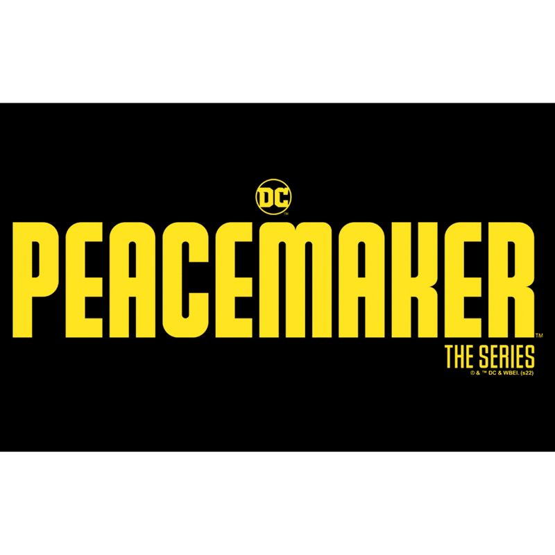 Men's Peacemaker Yellow Classic Logo T-Shirt, 2 of 6