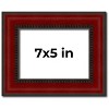 PosterPalooza | Photo Size Weathered Red Picture Frame - UV Acrylic, Foam Board Backing, Hanging Hardware - 2 of 4