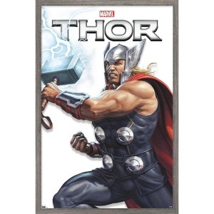 Trends International Marvel Comics - Thor Feature Series Framed Wall Poster Prints - 1 of 4