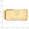 Black Bow Jewelry 10k Yellow Gold Penn State Nittany Lions NCAA Money Clip - 2 of 3