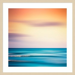 Amanti Art Sunset Shimmer by Dirk Wustenhagen Wood Framed Wall Art Print - 1 of 4