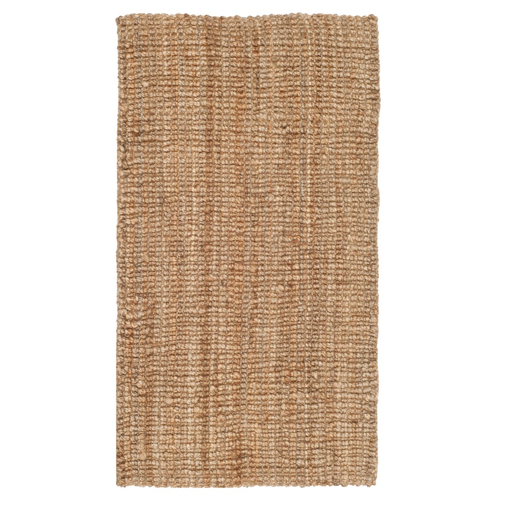 Natural Solid Woven Accent Rug 2'x3' - Safavieh