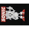 Sonic the Hedgehog Character and Logo Youth Black Hoodie - 2 of 2