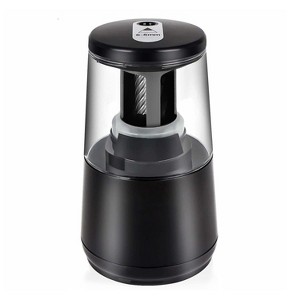Aoibox Electric Pencil Sharpener with Heavy-Duty Helical Blade, Auto Stop for No.2&Colored Pencils, AC Adapter Operated for Classroom, Office,Home Use - 1 of 4