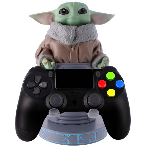 Exquisit - Figurine Star Wars Baby Yoda cable guy - compatible manette Xbox  one / PS4 / Smartphone et autres - Statues - Rue du Commerce