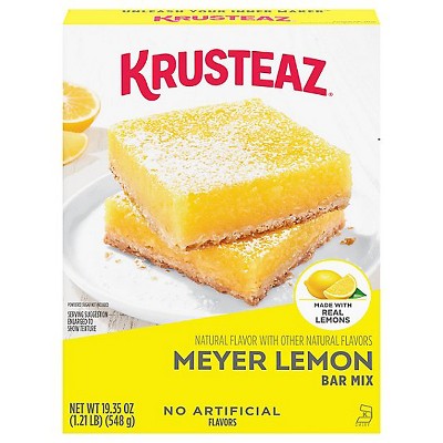 Krusteaz Meyer Lemon Bars Supreme Mix, 19.35 oz (Pack of 4)