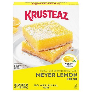 Krusteaz Meyer Lemon Bars Supreme Mix, 19.35 oz (Pack of 4) - 1 of 4