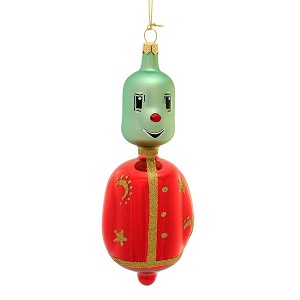 Italian Ornaments 5.5 Inch Take Me To Your Leader Ornament Italian Space Alien Moon Star Tree Ornaments - 1 of 3