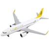 Airbus A320neo Commercial Aircraft "Royal Brunei Airlines" White with Yellow Tail 1/400 Diecast Model Airplane by GeminiJets - 2 of 3