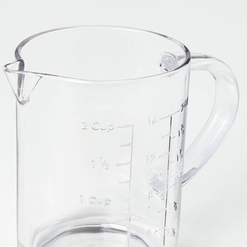 Glass Measuring Cup Clear - Hearth & Hand™ with Magnolia, 4 of 5