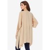 Roaman's Women's Plus Size Embroidered Henley Tunic - 3 of 4