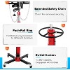Transmission Jack with Foot Pedal, 1100LBS Hydraulic Telescopic Transmission Jack with Swivel Wheels, Lifting Range 34"-68", Ideal for Garage - 4 of 4