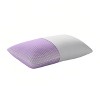 Purple Harmony Pillow with Honeycomb GelFlex® Grid and Talalay Latex - 2 of 4