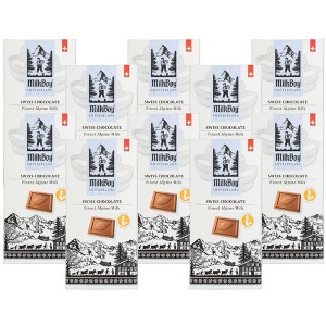 Milkboy - Finest Alpine Milk Swiss Chocolate - Case of 10/3.5 oz - 1 of 4